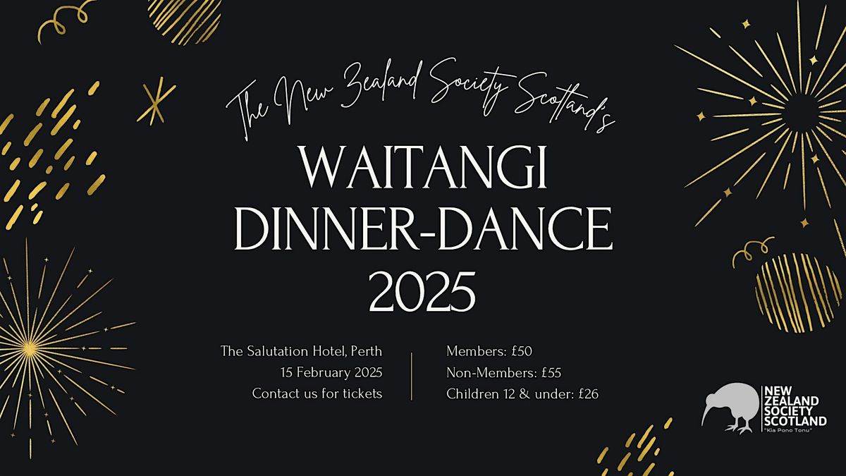 New Zealand Society Scotland - Waitangi Dinner-Dance 2025