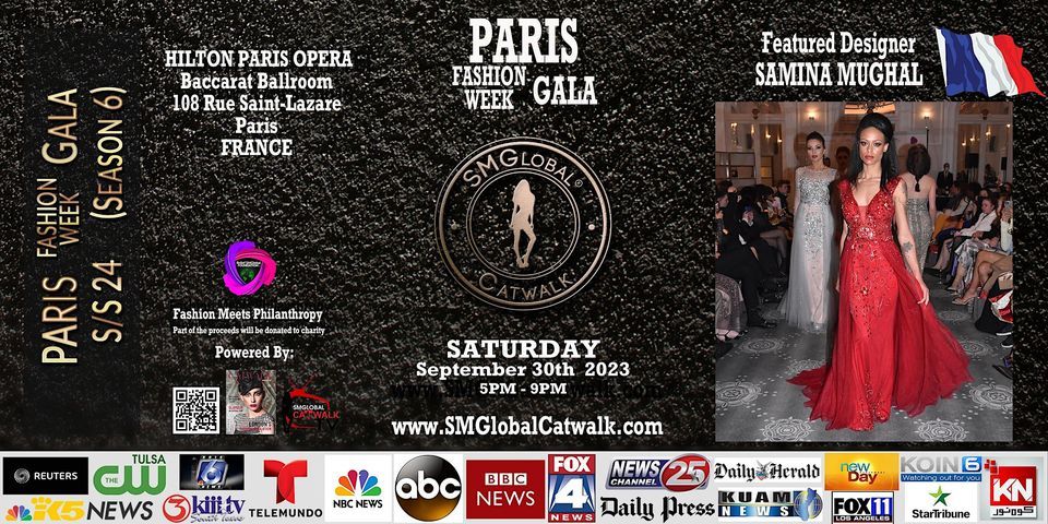 PARIS Fashion  Week GALA - (S\/S 24) - September 30th 2023