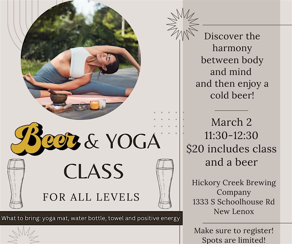 Beer and Yoga