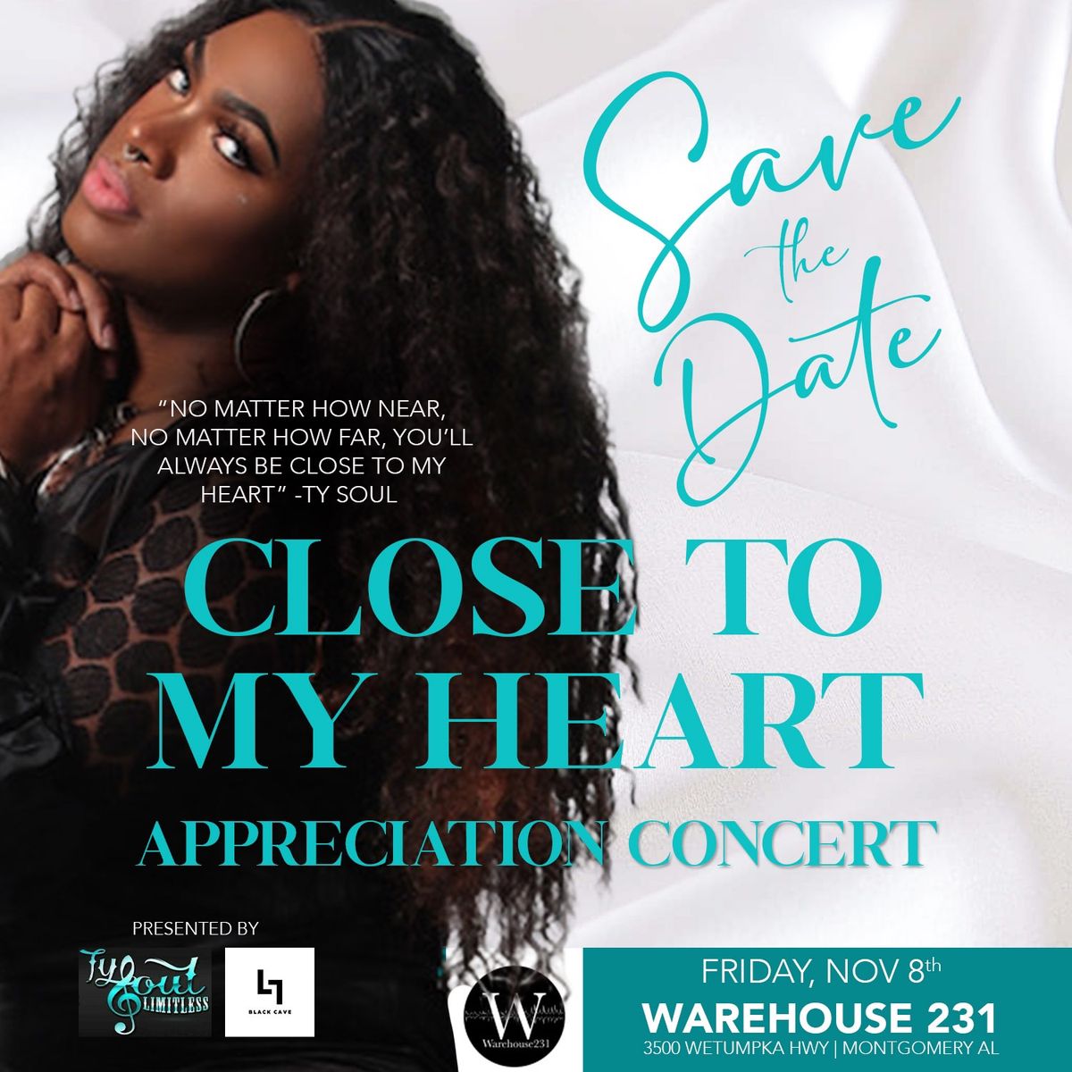 Close To My Heart:  The Appreciation Concert!