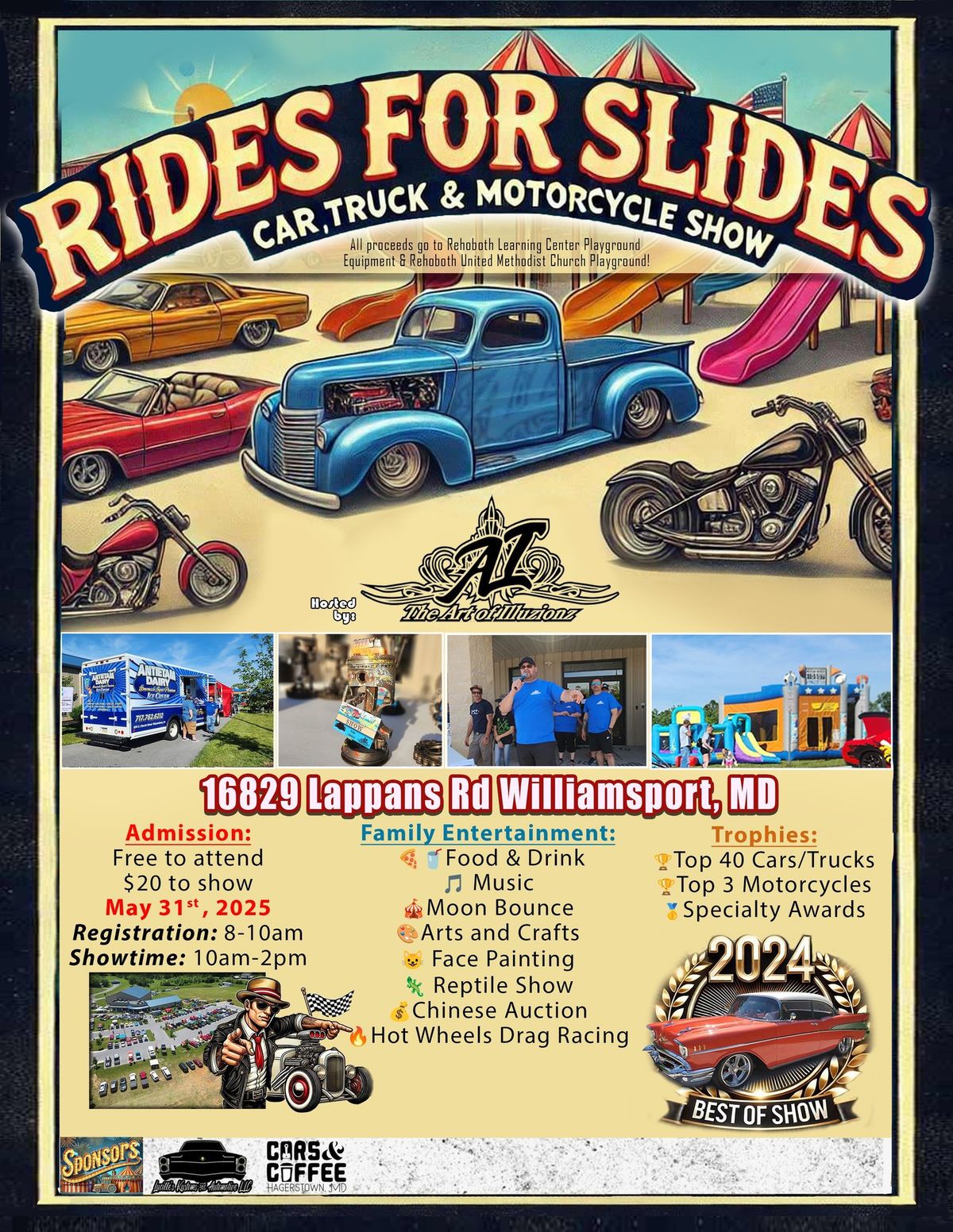 3rd Annual Rides for Slides