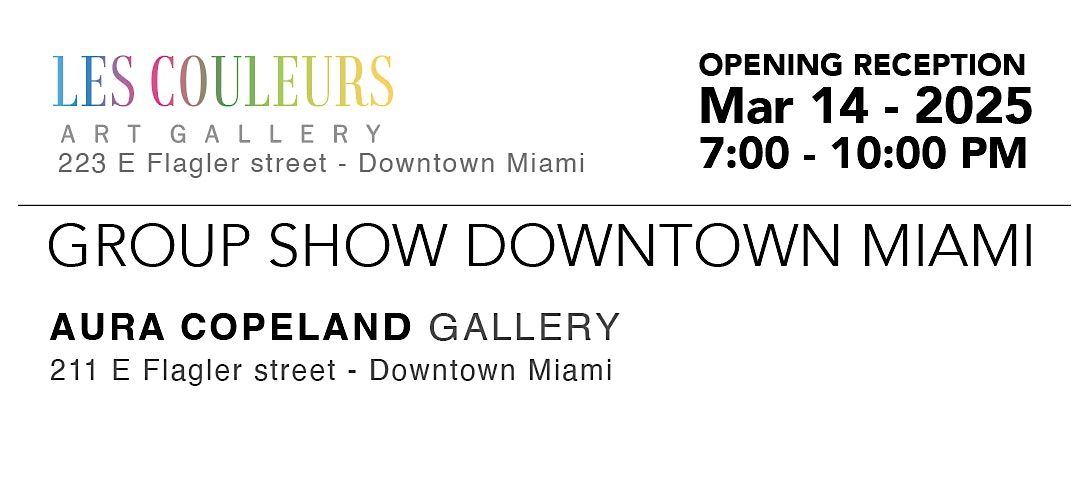 Group Show Opening Night - March