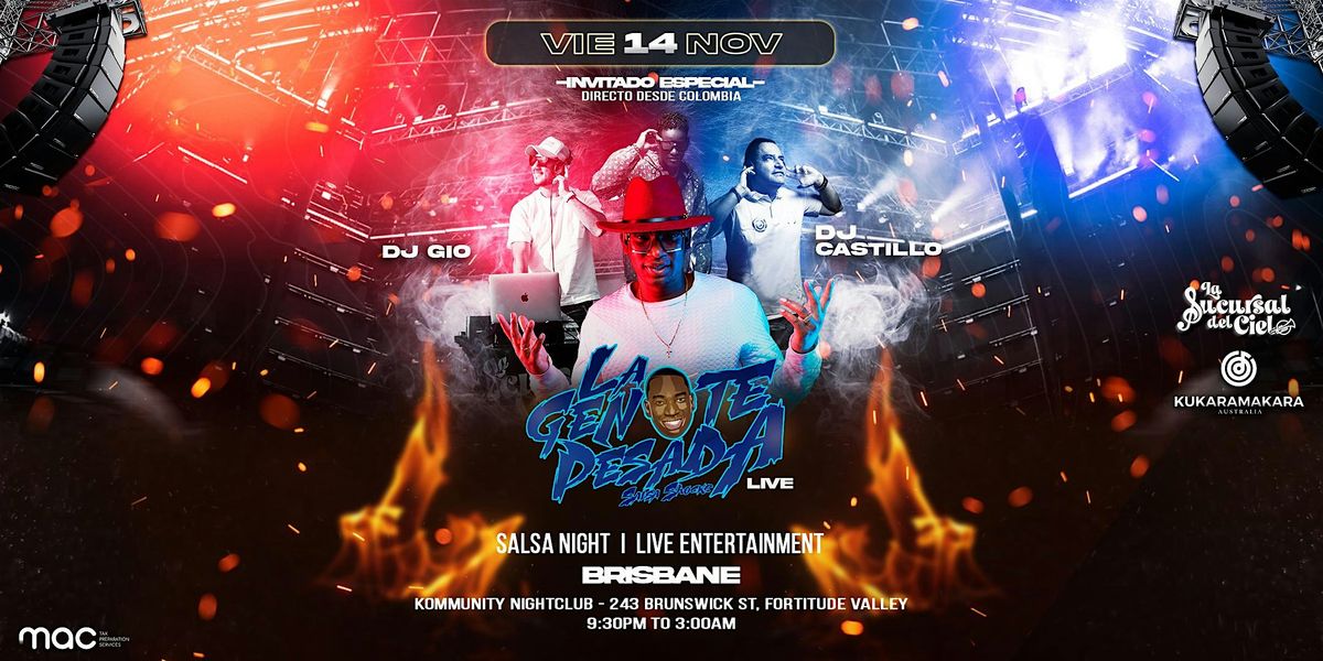 LA GENTE PESADA BRISBANE SALSA NIGHT