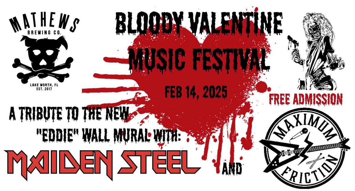 Bloody Valentine Music Festival at Mathews Brewing Company