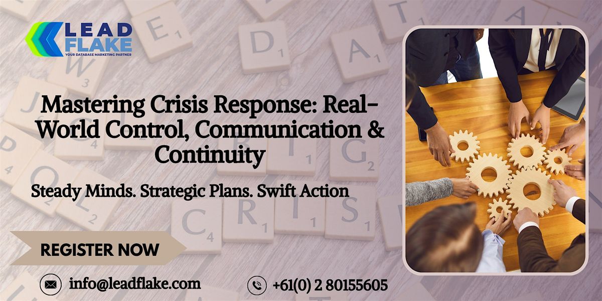 Leading Through Crisis: Strategies for Resilience - workshop in Napier