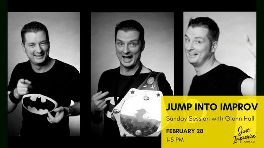 Jump into improv-  with Glenn Hall - One day course