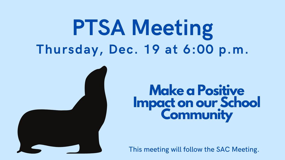 December PTSA Meeting