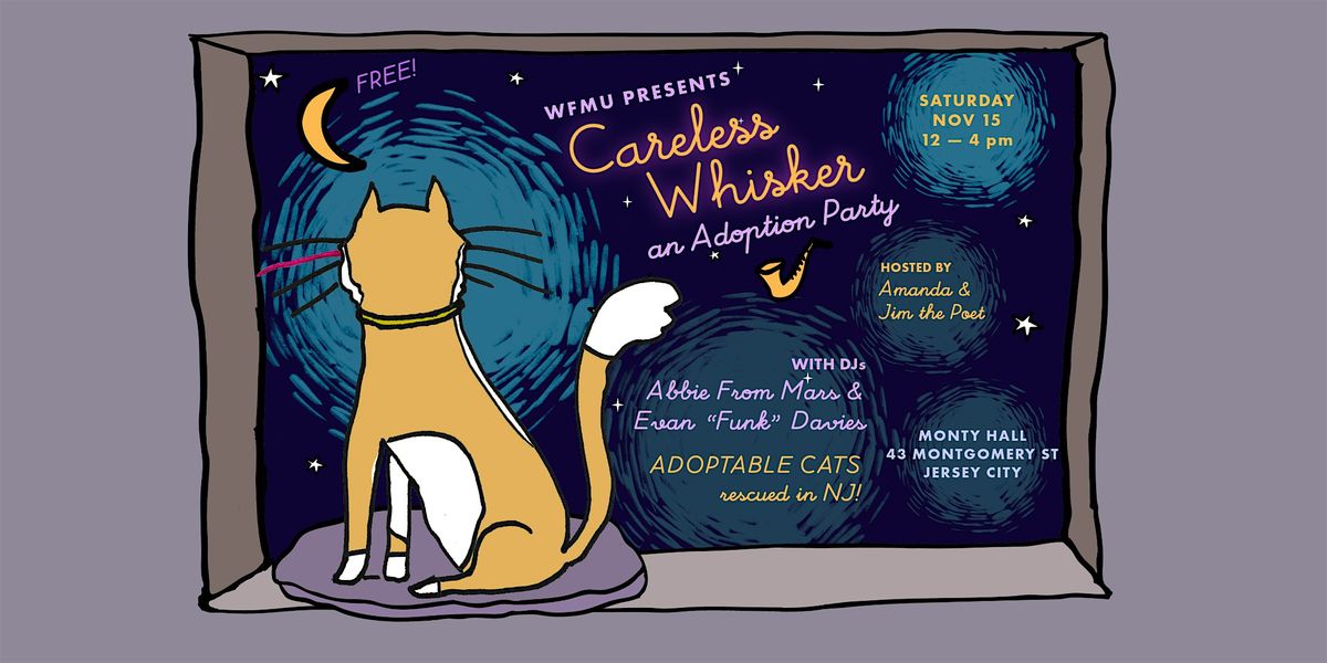 Careless Whisker Cat Adoption Party