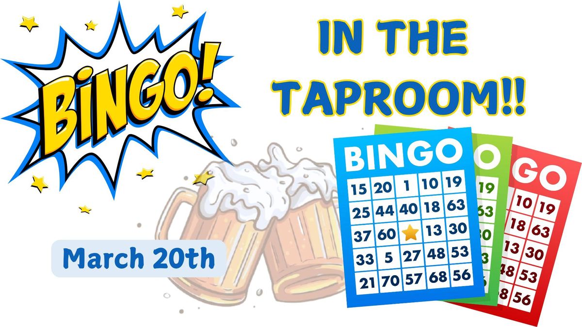 Bingo in the Taproom