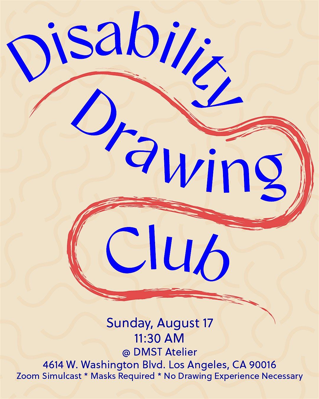 8\/17: Disability Drawing Club