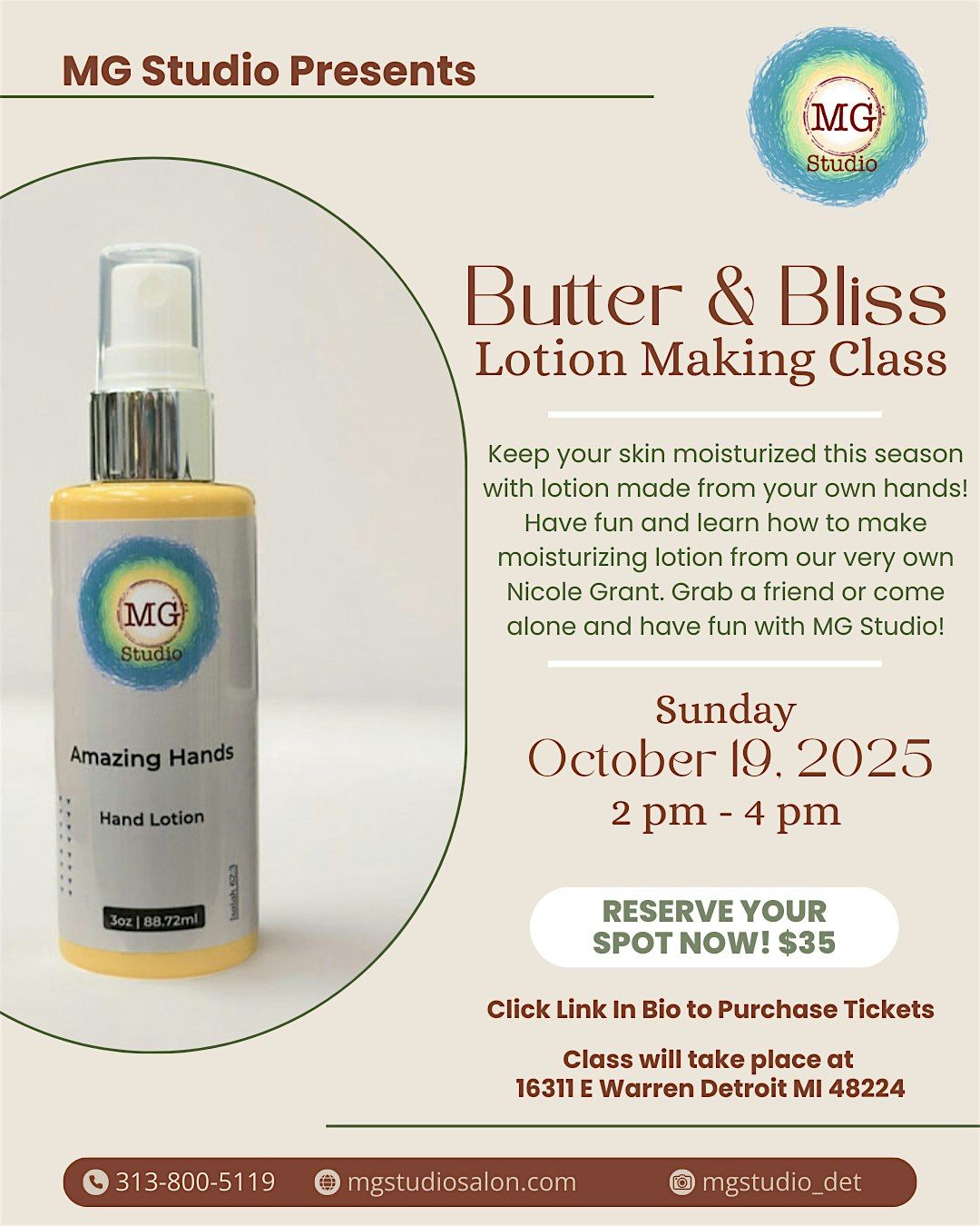 Butter & Bliss: Luxury Lotion Making Workshop