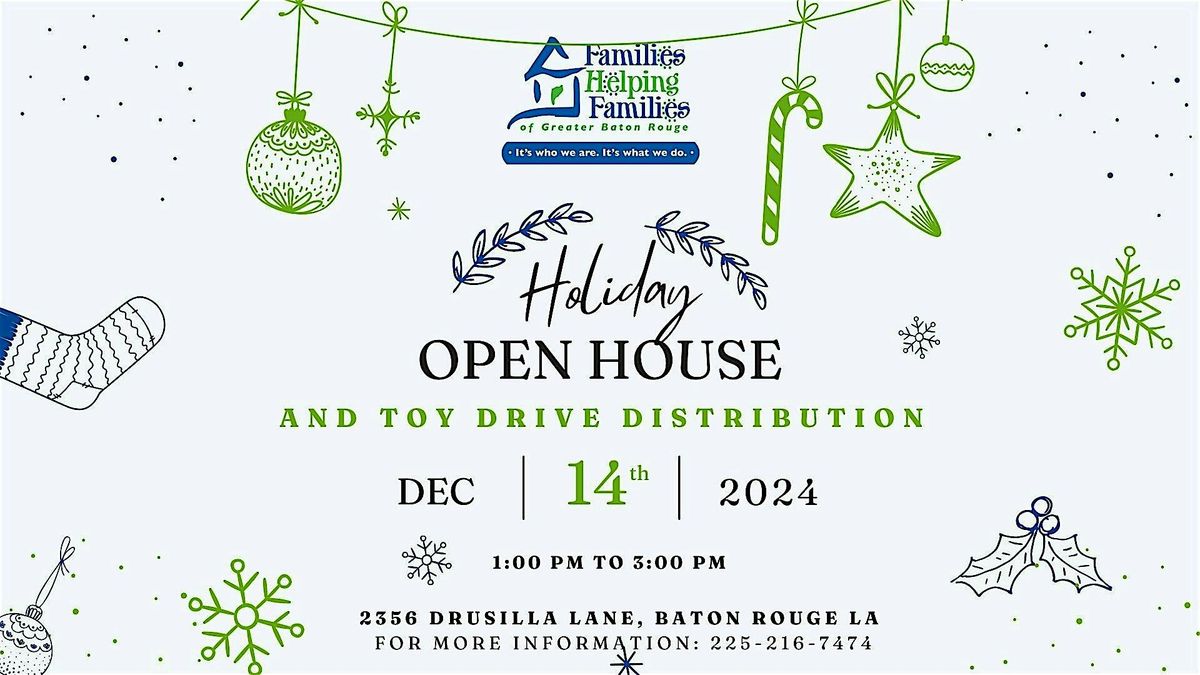 Families Helping Families GBR Holiday Open House & Toy Distribution