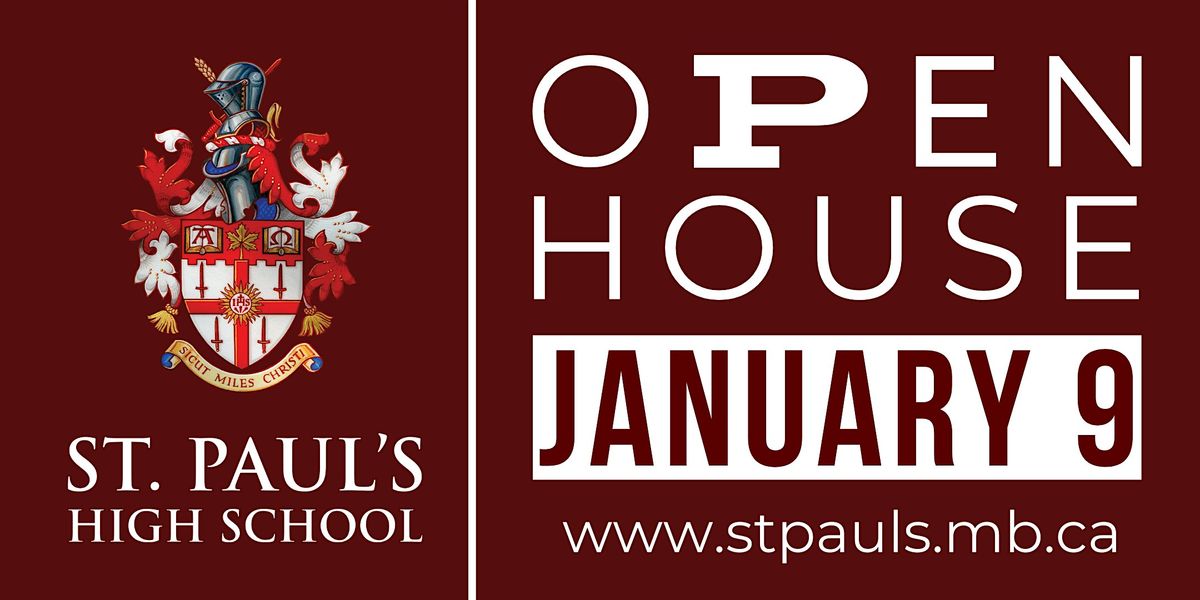 St. Paul's High School Information Evening & Open House