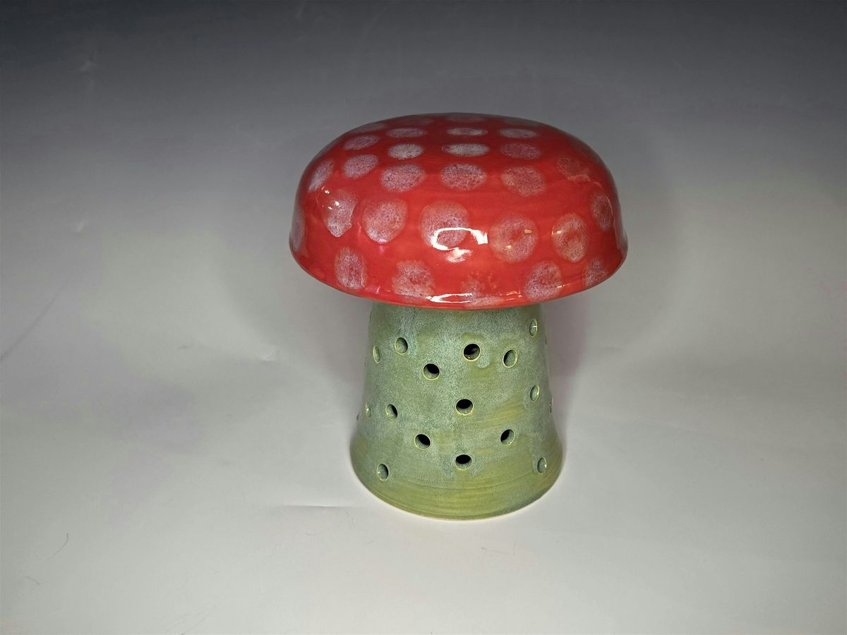 Glaze + Glow: Ceramic Mushroom Luminary Workshop