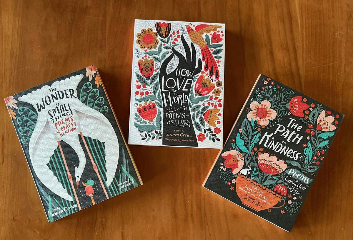 Hoopla Poetry presents:   JAMES CREWS         Poet, award winning Editor