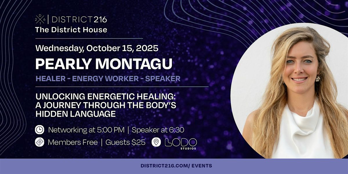 The District House (Wed. 10\/15 with Pearly Montagu)