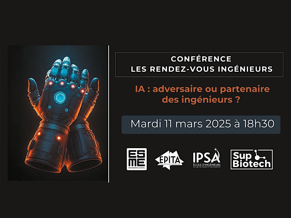 Conf\u00e9rence IONIS : "les RDV ing\u00e9nieurs"