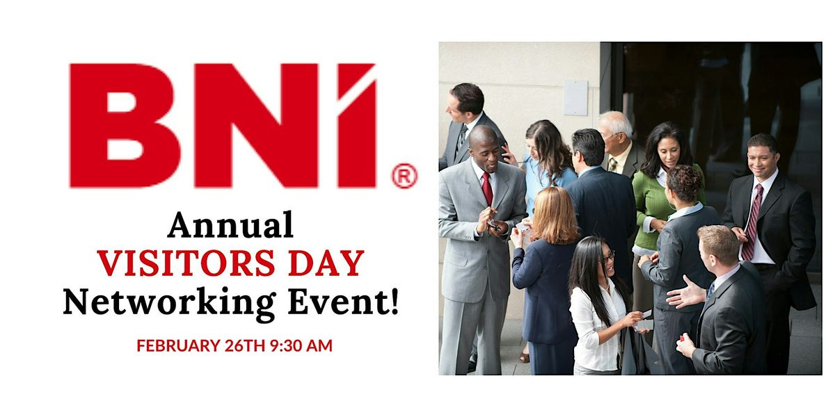 Business Networking International Open House- VISITORS DAY!!