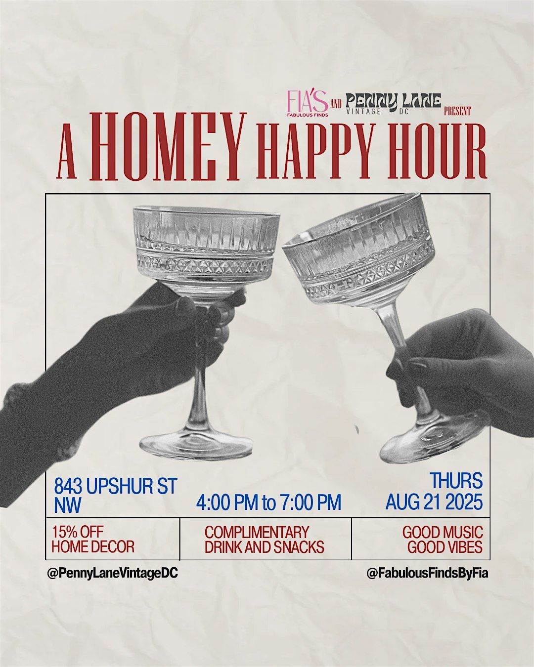 A Homey Happy Hour\/ Thrift Home Goods!