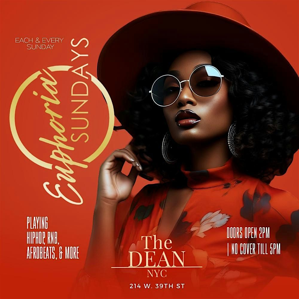 Euphoria Sunday Brunch@ The Dean (MOSP Guestlist)