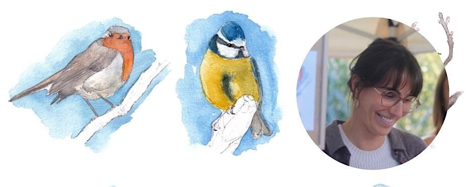 Atelier : dessiner les oiseaux \u00e0 l\u2019aquarelle