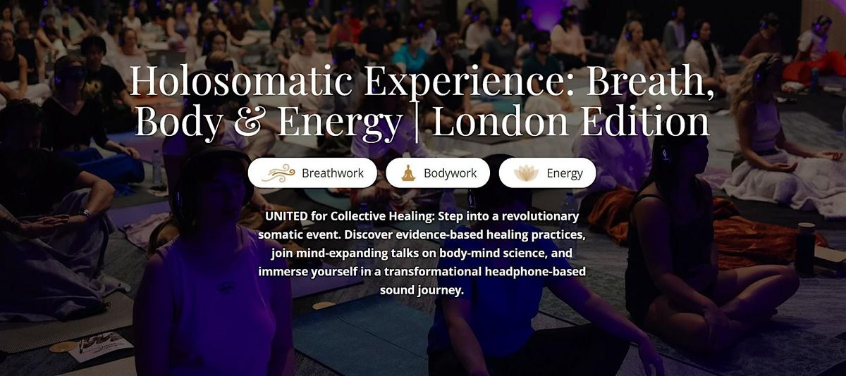 Holosomatic Experience: Breath, Body & Energy | Berlin Edition, Oct.2025