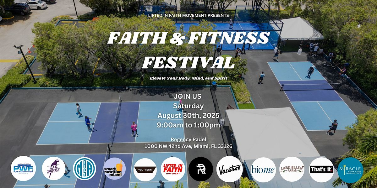 FAITH & FITNESS FESTIVAL