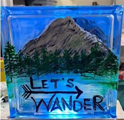 Glass Block Painting Workshop