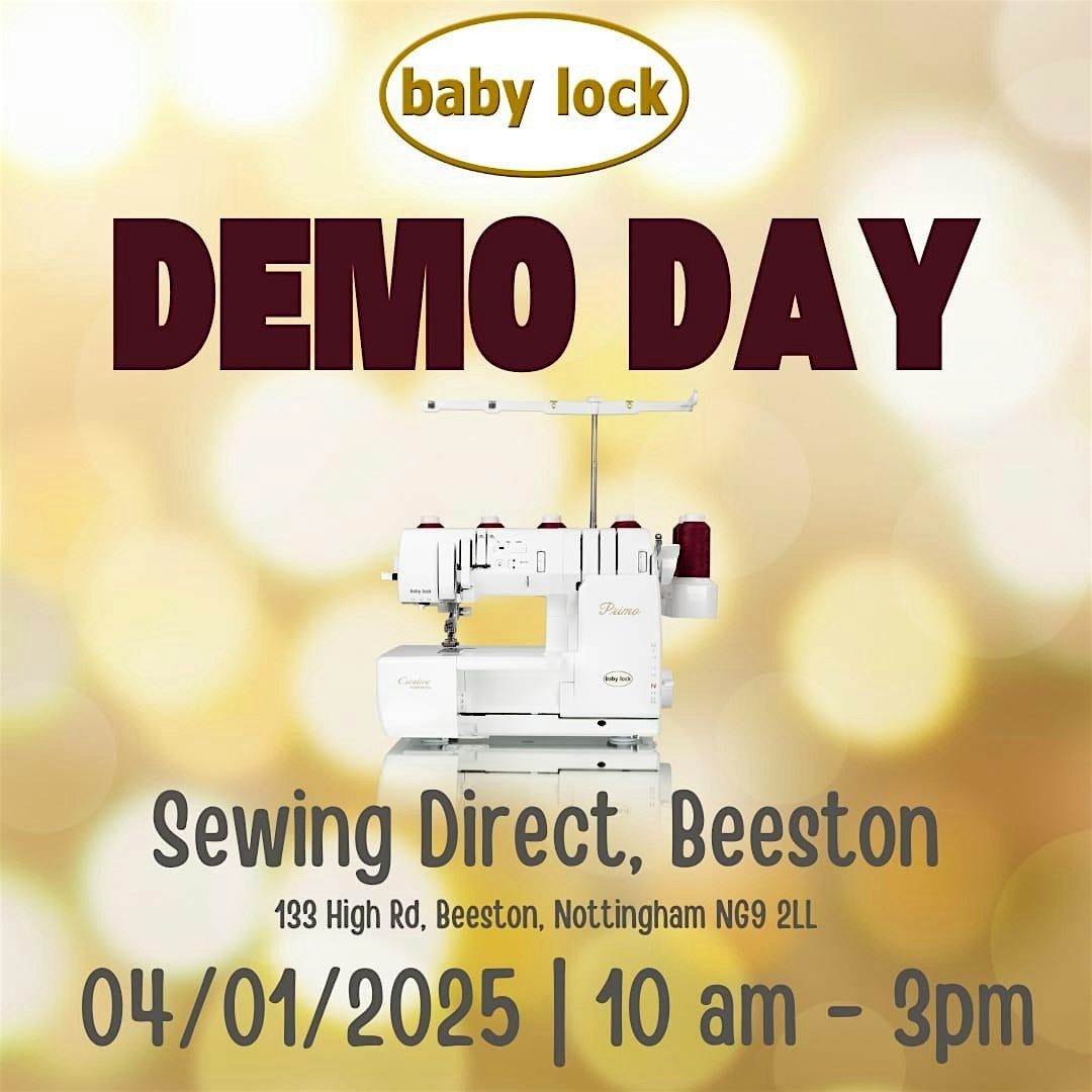 baby lock Demo day