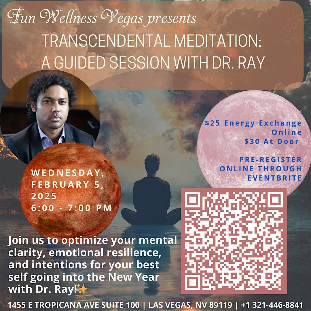 Transcendental Meditation: A Guided Session with Dr. Ray