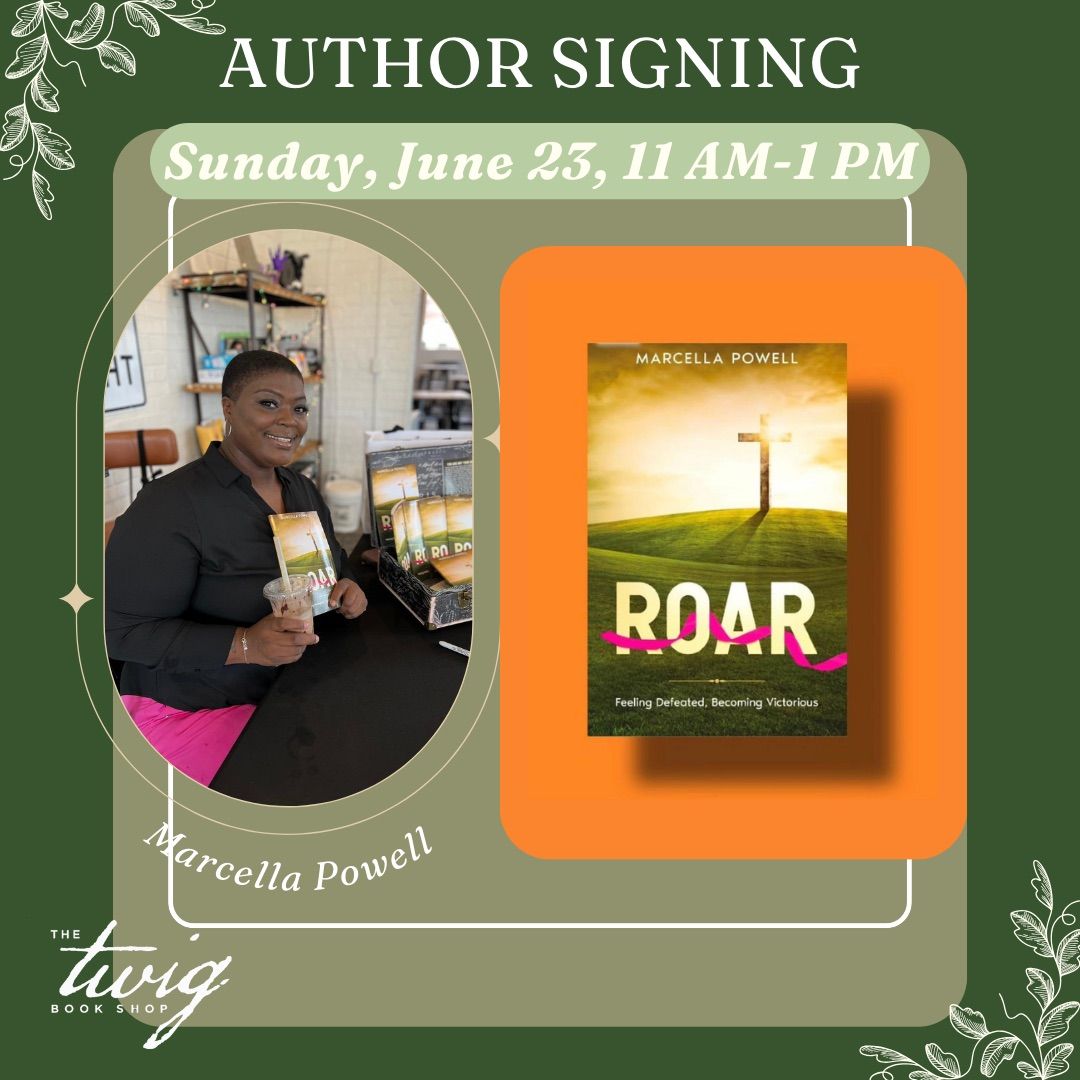 Author Marcella Powell Book Signing at the Twig 