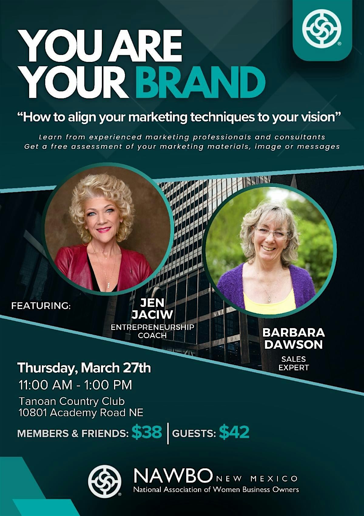 You Are Your Brand: WBO Lunch and Excel