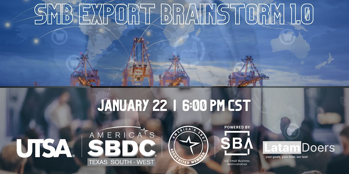 SMB Export Brainstorm 1.0 \u2014 Ideas That Power Global Growth