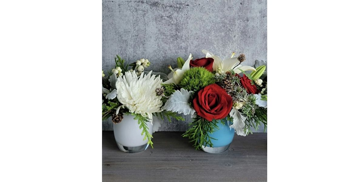 Tsillan Cellars, Woodinville- Holiday Glassybaby Centerpiece