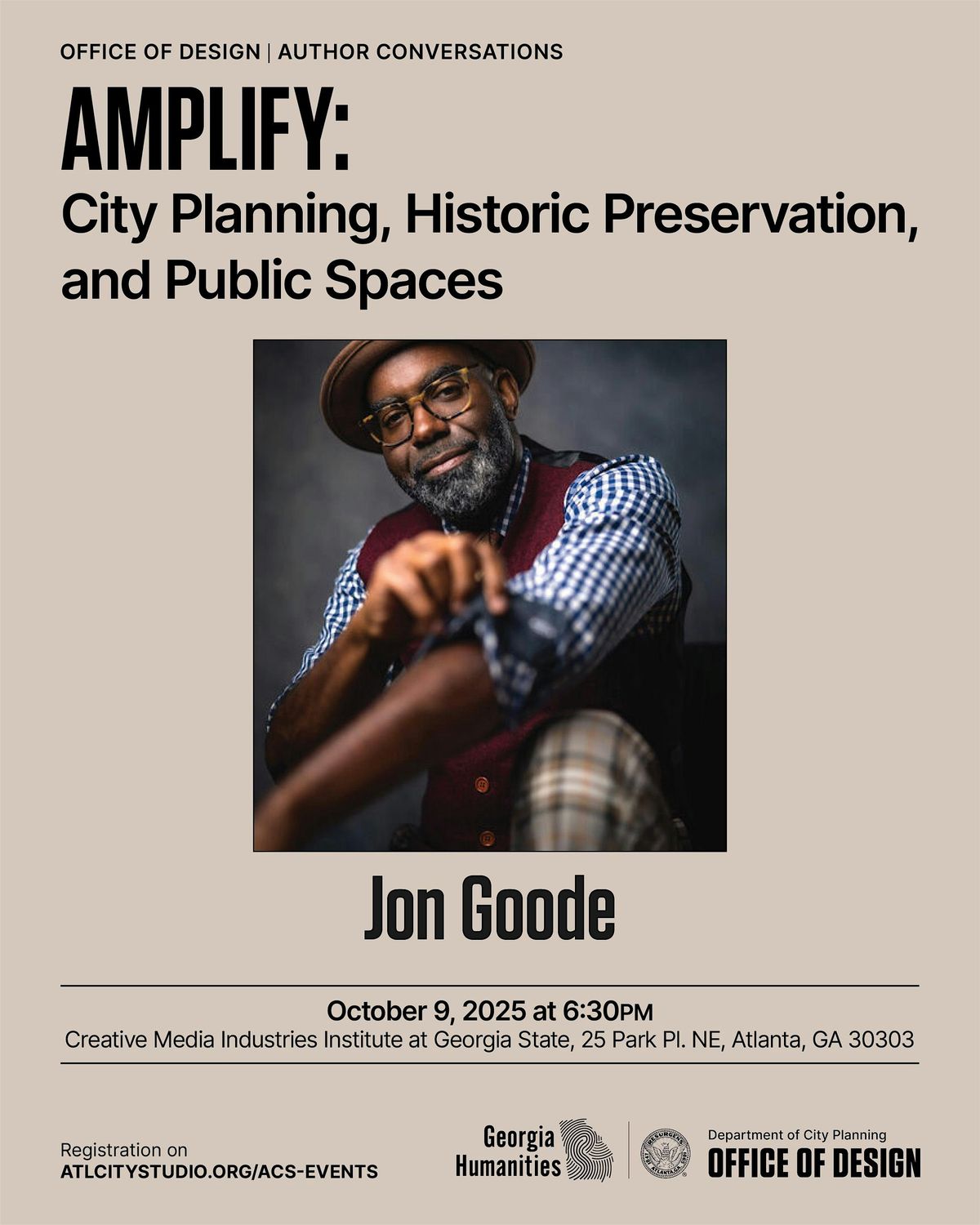 Amplify: Author Talk With Jon Goode