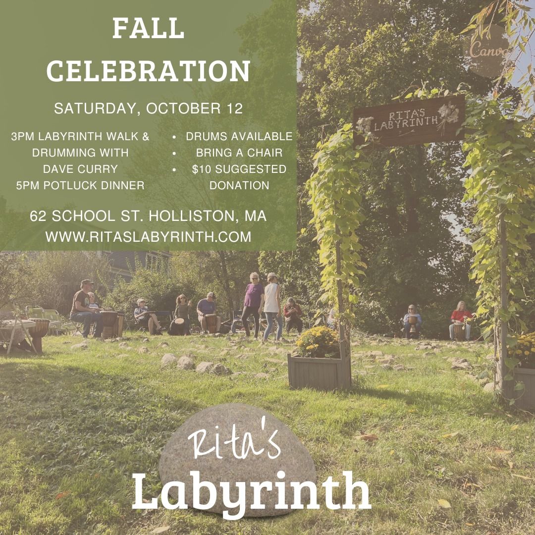 Rita's Labyrinth Fall Celebration