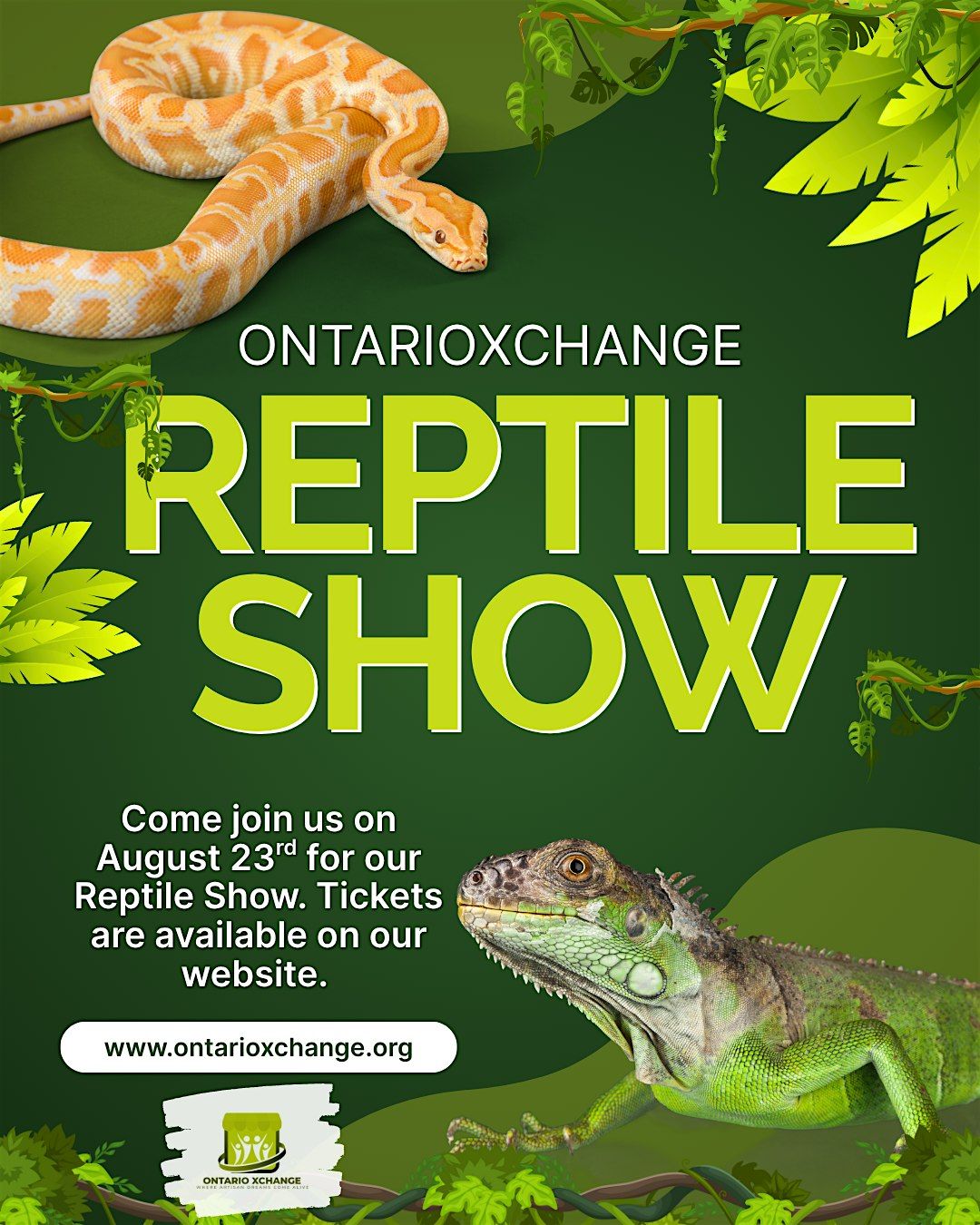 Ontario Xchange Reptile Show