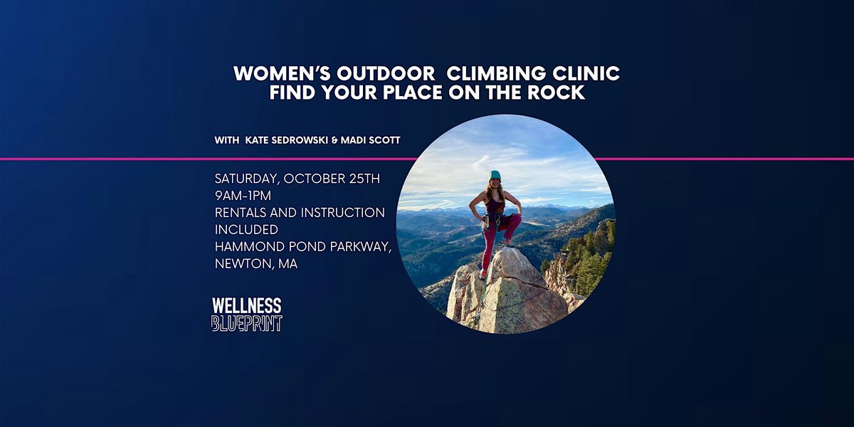 Women\u2019s Outdoor Climbing Clinic