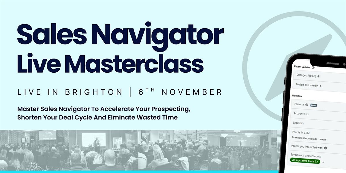 Sales Navigator Live Masterclass in Brighton
