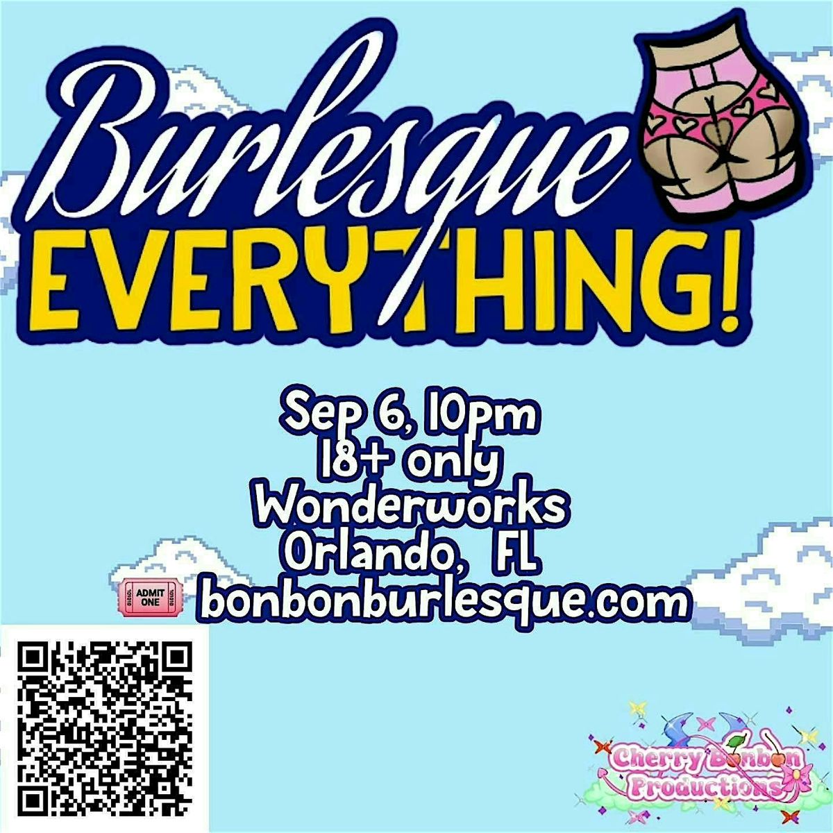 Burlesque Everything ! A dating sim burlesque parody