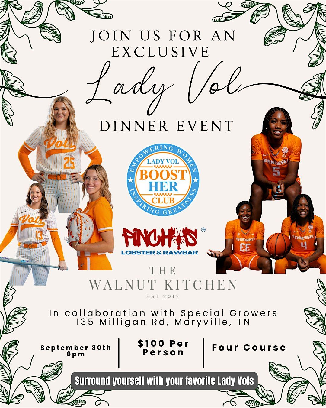 Dinner with the Vols