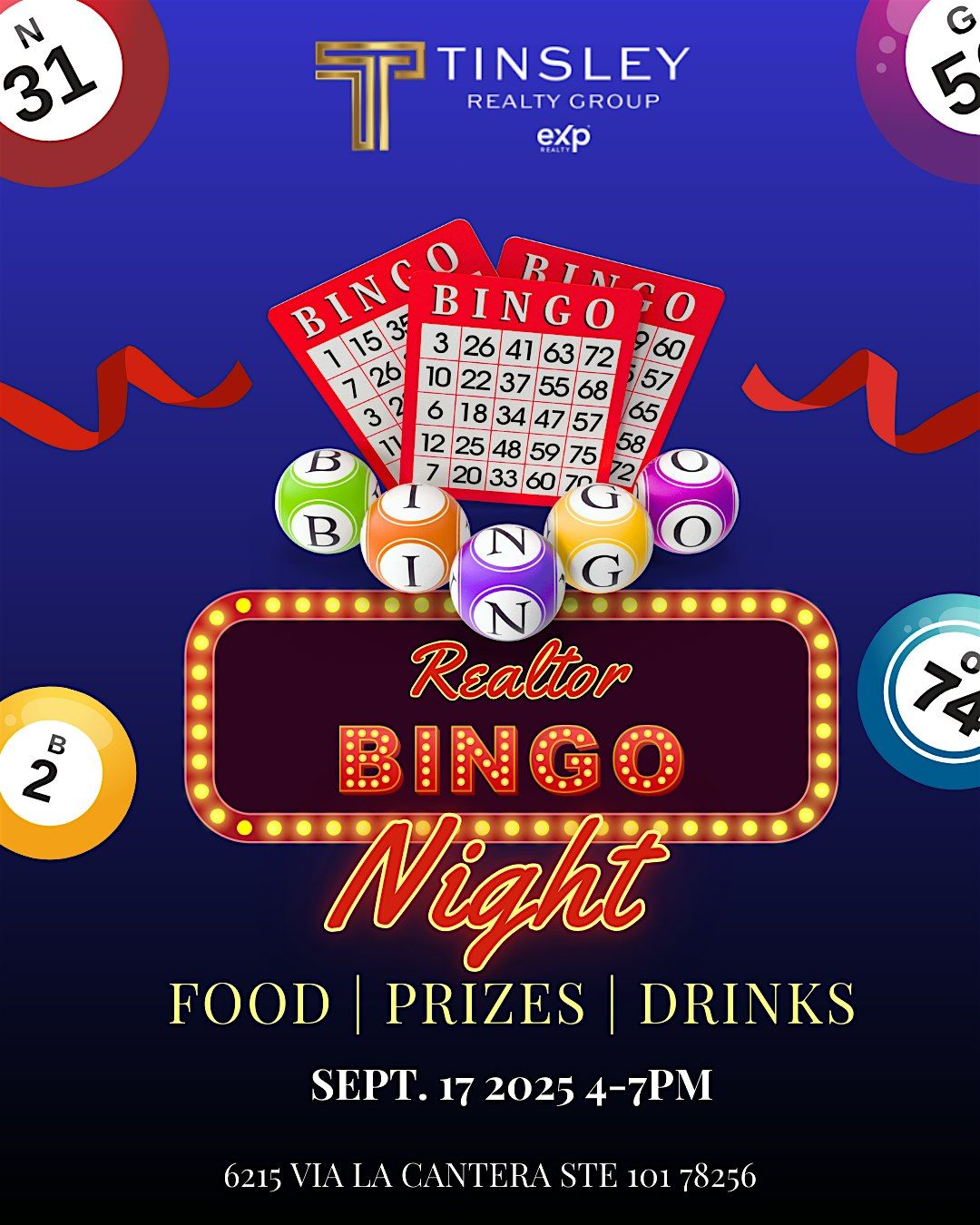 Realtor Bingo Night