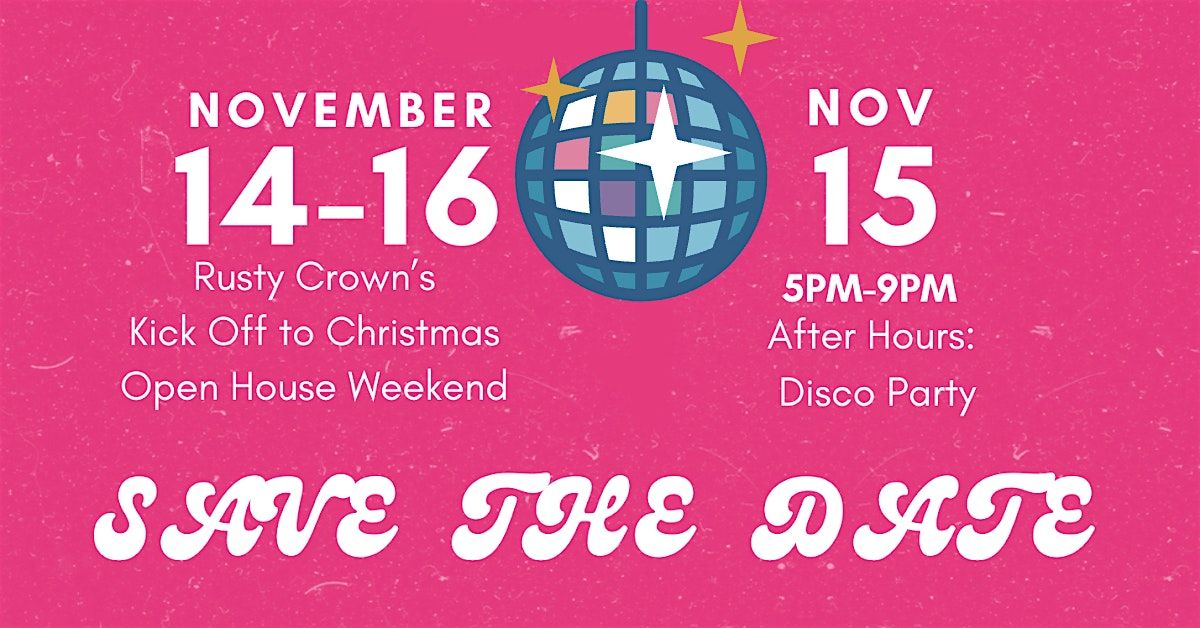 A Very Disco Christmas Party at Rusty Crown