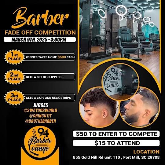 FADE-OFF (Barber Skills Competition)