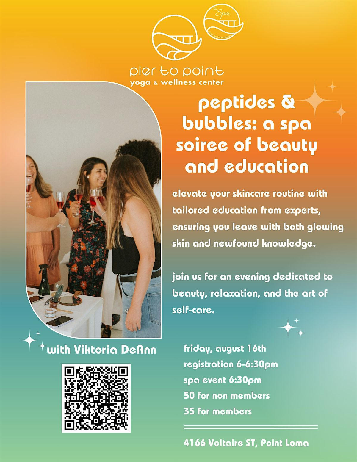 Peptide & Bubbles: A Soiree of Skincare & Science
