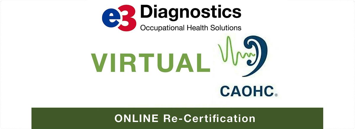 CAOHC Online Re-Certification