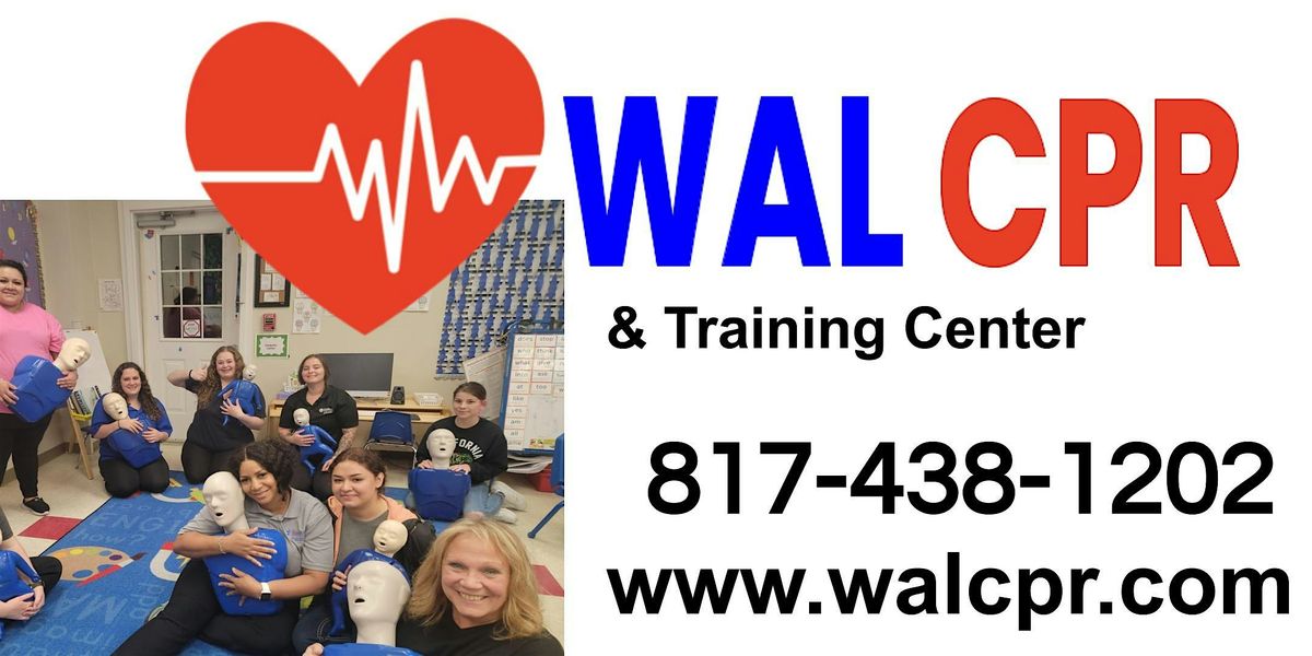 Pediatric CPR, First Aid, AED Training Class