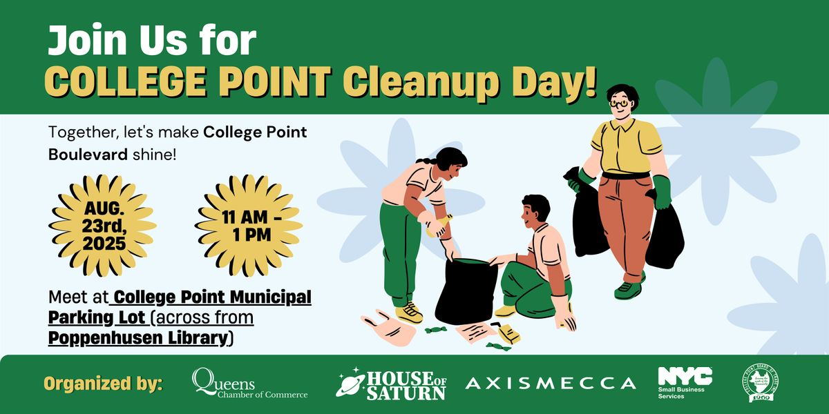 College Point CLEANUP DAY
