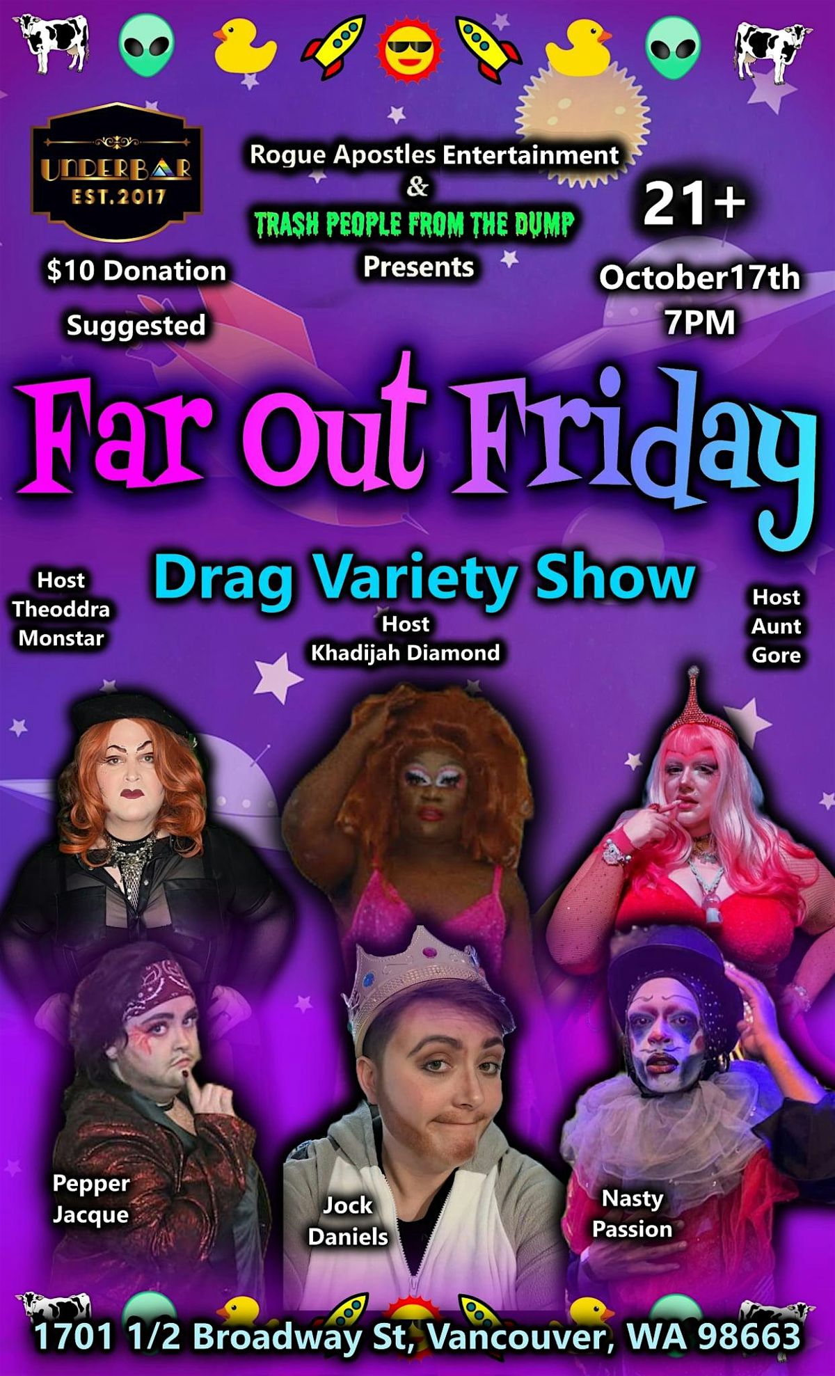 Far Out Friday Drag Variety Show