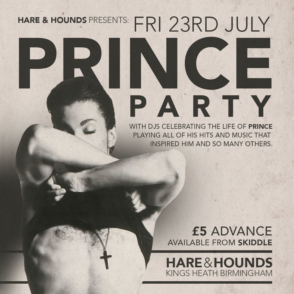 Prince Party *Postponed*